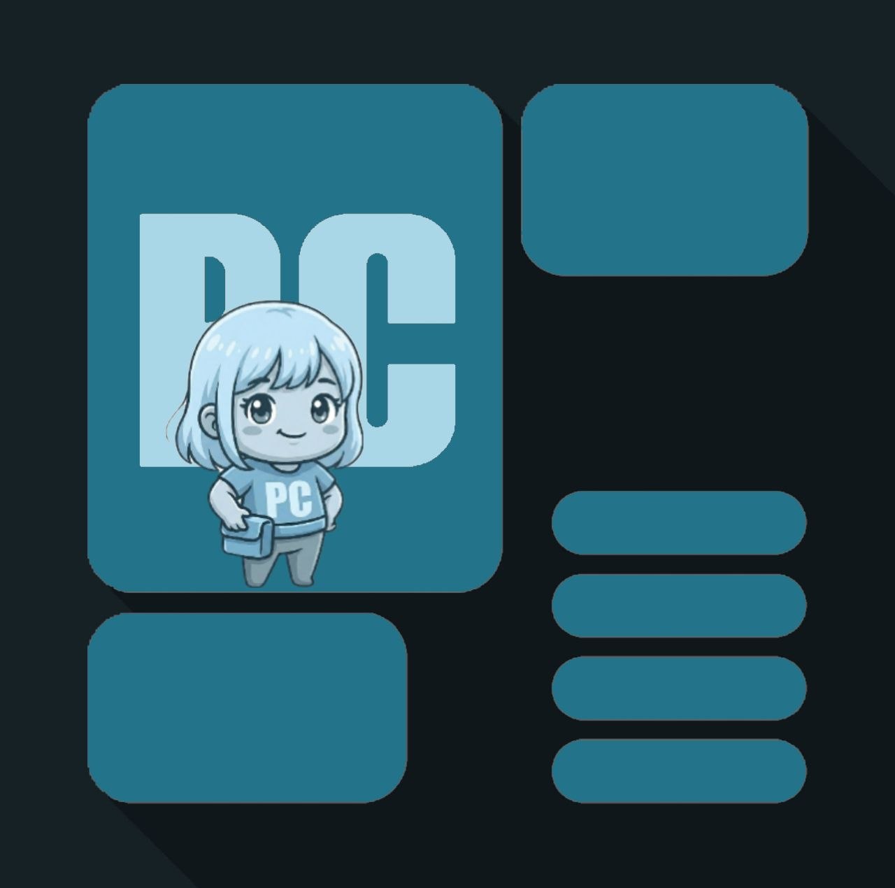 Blue PC Simulator artwork